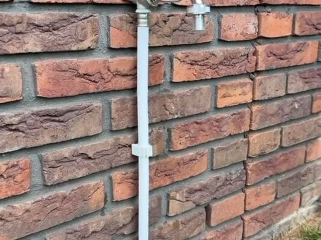 Buitenkraan geplaatst door Nico Installatietechniek